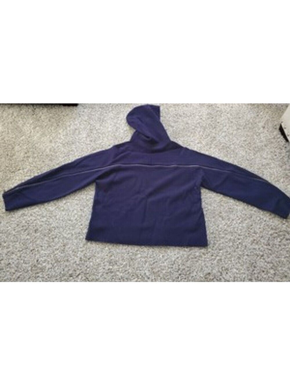 A|X Armani Exchange 100% Wool Dark Blue Hooded Sweater, Xlarge